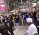One injured in Times Square shooting in New York City