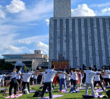 World comes together at UN to celebrate International Yoga Day