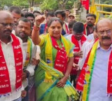 Kalvakuntla Kavitha warns Congress government of hunger strike