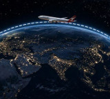 Two week journey in 22 hours long nonstop travel a new era in aviation