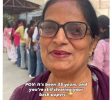 50 year old woman writes exam after 35 years viral video