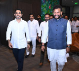 Nara Lokesh reaches Delhi and receives grand welcome from TDP MPs