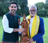 Minister Lokesh honors Murali Mohan and Rajendra Prasad