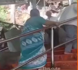 Elderly couple viral video on Tirumala steps shows meaning of Nathi Charami