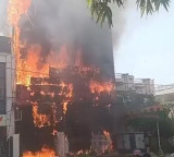 Lucknow Fire Accident Students Jump From Building To Save Lives