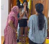 After three years home family gives girl grand welcome