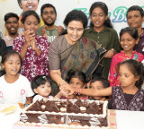 Nara Bhuvaneshwari celebrates birthday with Thalassemia children here are the photos