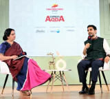 Nara Lokesh attends Express Adda in Delhi as chief guest