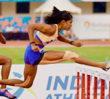 Jyothi Yarraji returns from injury and qualifies for Asian Games in first race