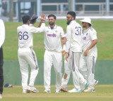 Auqib Nabi’s four-wicket haul hands India A crucial 122-run lead against Sri Lanka A