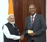 Seychelles confers 'Guardian of the Blue Horizon' honour on PM Narendra Modi