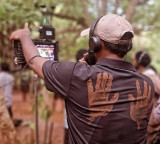 Mysaa's director Rawindra Pulle sports shirt bearing Rashmika's hand imprints; says 'The blood marks are on their way!'