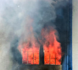 Delhi: Three rescued as fire erupts in Keshav Puram building