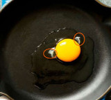 Egg freshness sign is that white string and is it safe to eat