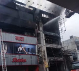Massive fire engulfs electronics showroom in Delhi's Uttam Nagar, no casualties reported