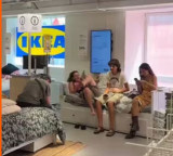 Strange sight in Paris IKEA video goes viral