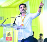 Nara Lokesh calls Chandrababu Naidu a tough boss at Sri City University launch