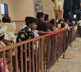 Huge queue for free food viral social media post calls it mental poverty