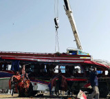 Pakistan: 40 dead, eight injured as bus plunges into ravine near Balochistan-KP border