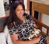 Sameera Reddy welcomes new furry family member, shares heartwarming adoption video