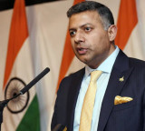 Vikram Doraiswami counters Chinese journalist on India Pakistan comparison in mediation