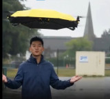 John Tse creates autonomous flying umbrella that follows you