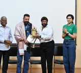 Balakrishna honors Sanjay Dutt in Hyderabad check out the photos