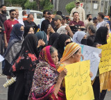 Rights groups stage protest over increasing sexual harassment cases in Pakistan