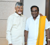 CM Chandrababu congratulates central award winner Gummadi Gopalakrishna