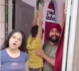 Child hung to door to increase height viral video sparks outrage