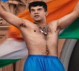 Sourav Ganguly Biopic Dada First Look Poster Rajkummar Rao Recreates Iconic Shirtless Scene