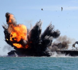 US says over 80 Iranian targets hit in fresh strikes after attacks on commercial vessels