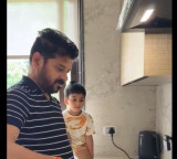 CM Revanth Reddy Makes Pooris For His Grandson Viral Video