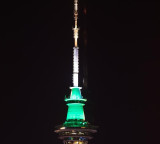 Auckland's Sky Tower illuminates in Indian tricolour to mark PM Modi's historic NZ visit