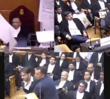 Petitioner creates ruckus in Supreme Court by throwing papers at bench