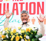 Chandrababu Naidu says development is with people and future with population