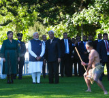 Narendra Modi welcomed with Haka dance in New Zealand watch video