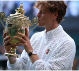 Jannik Sinner crowned Wimbledon King joins Federer and Djokovic with rare record