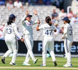 One-off Test: Satghare, Gaud, Rana pick two scalps each, take India on doorstep of historic win