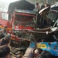 10 killed injured in road accident on Agra Moradabad Highway