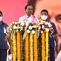 CM KCR comments on BJP campaign with national level leaders 