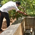 KTR cleans Pragathi Bhavan premises as per self initiative