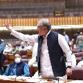 Modi chants in Pakistan parliament as foreign minister Shah Muhammad Qureshi quits in the middle of his speech