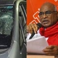 CPI leader Chada Venkat Reddys car attacked