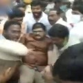 TDP leaders tries to go CM house along with injured Pattabhiram