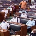 TRS Joins Over Rajyasabha Protest with Congress