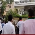 BJP cadre attacks on MLA Challa Dharma Reddy house