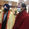 KCR meets Union Minister Hardeep Singh Puri