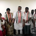 Adibhatla municipl chairperson Arthika goud joins in Congress