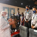  Chandrababu thanked PM Narendra Modi for his visit of Bharat Biotech in Hyderabad genome valley